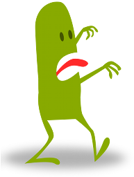 A green alien