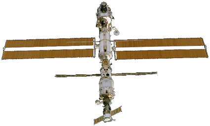 A NASA satellite