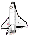 The NASA space shuttle